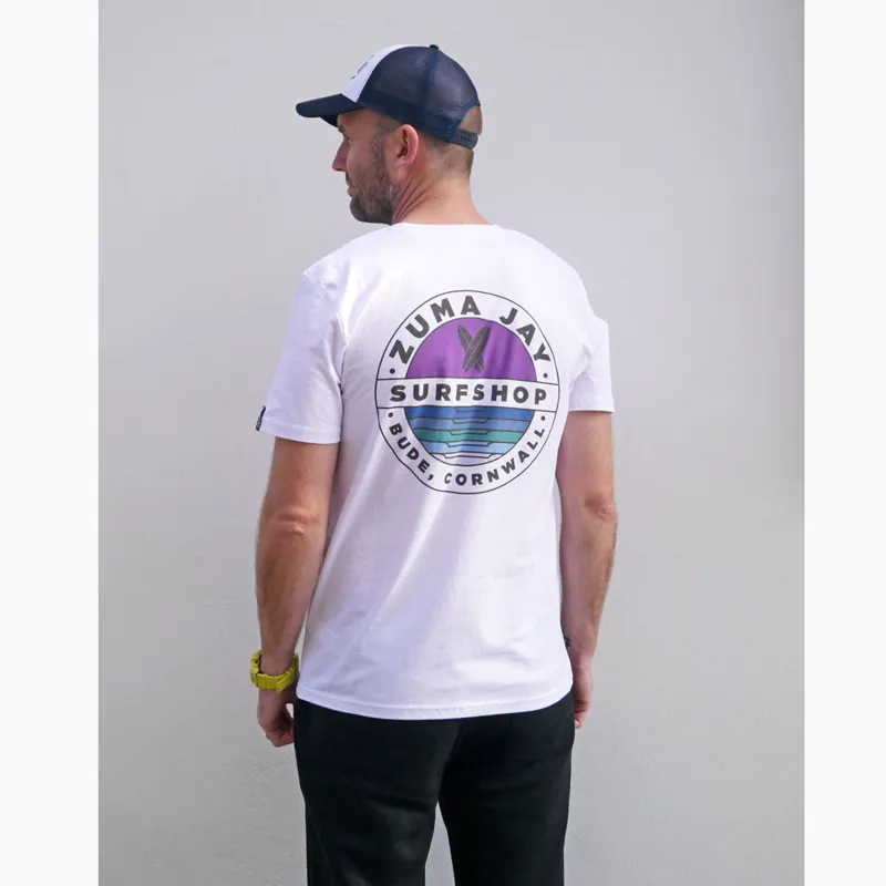 Zuma Jay Horizon T-Shirt White-1